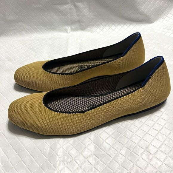 ROTHY’S Chai The Square Flats Limited Edition Retired Size 8 NEW - Picture 3 of 15